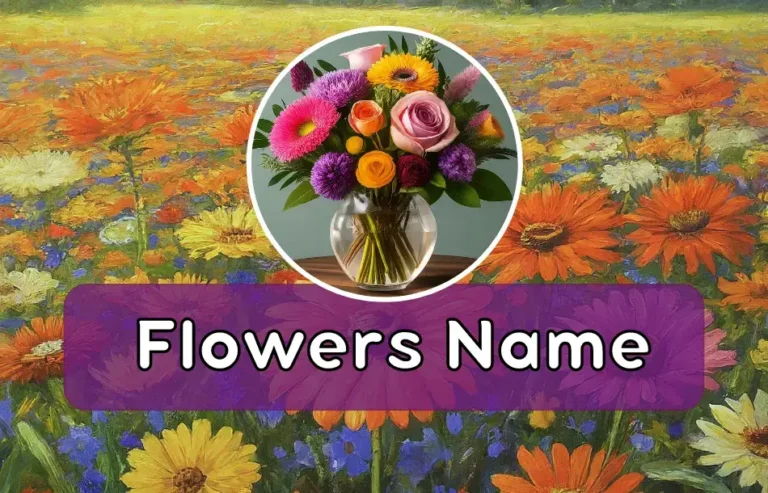 Flowers Name in English